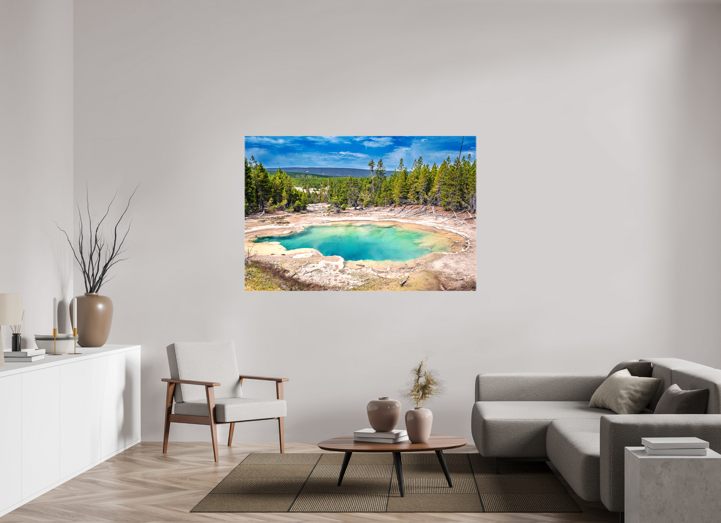 Emerald Spring | Yellowstone National Park Fine Art Print