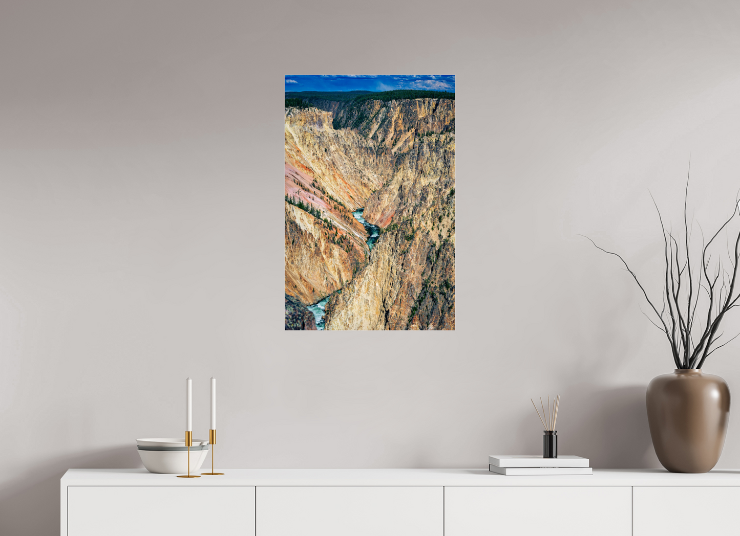Grand Canyon of the Yellowstone | Yellowstone National Park Fine Art Print