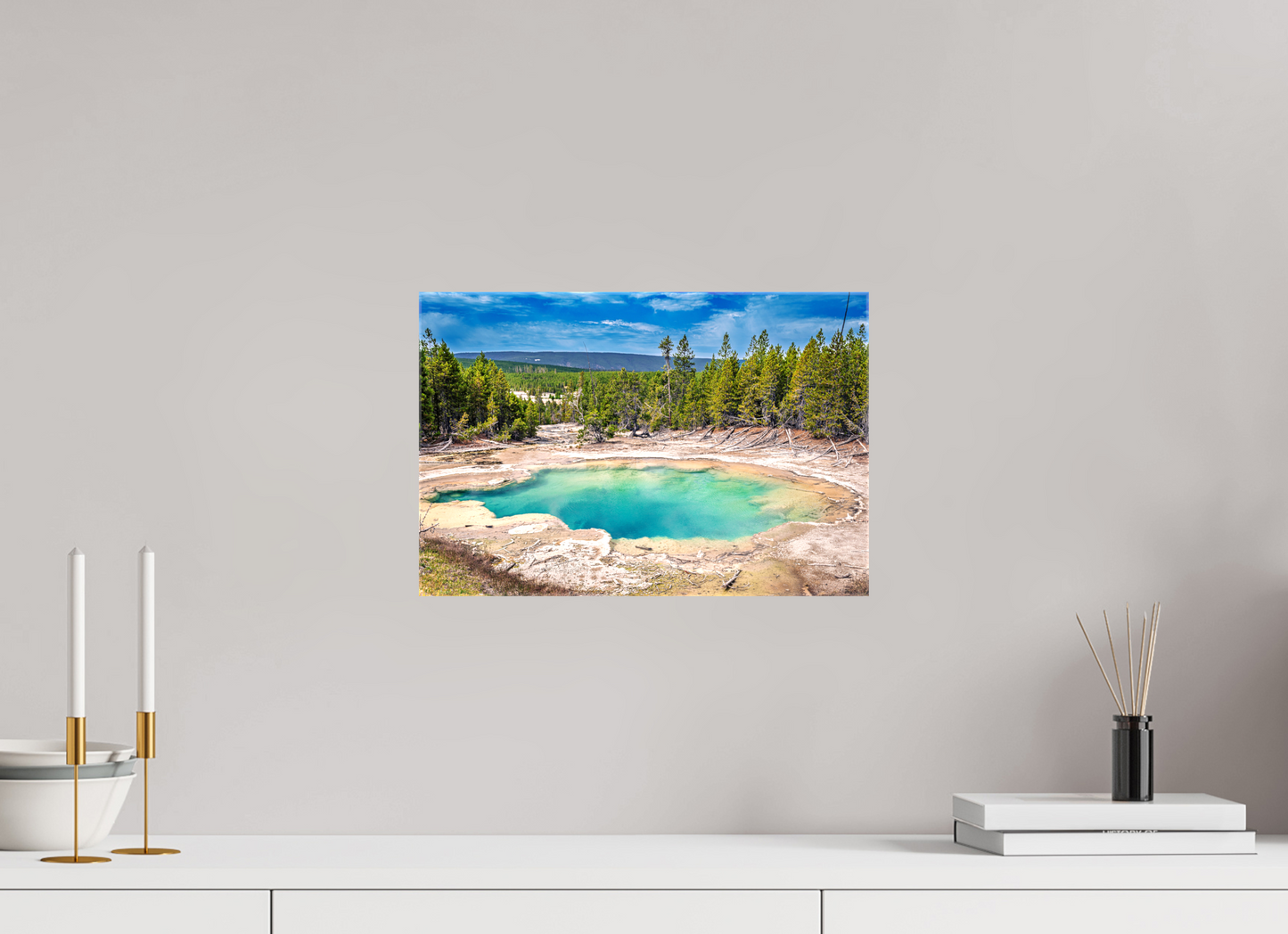 Emerald Spring | Yellowstone National Park Fine Art Print