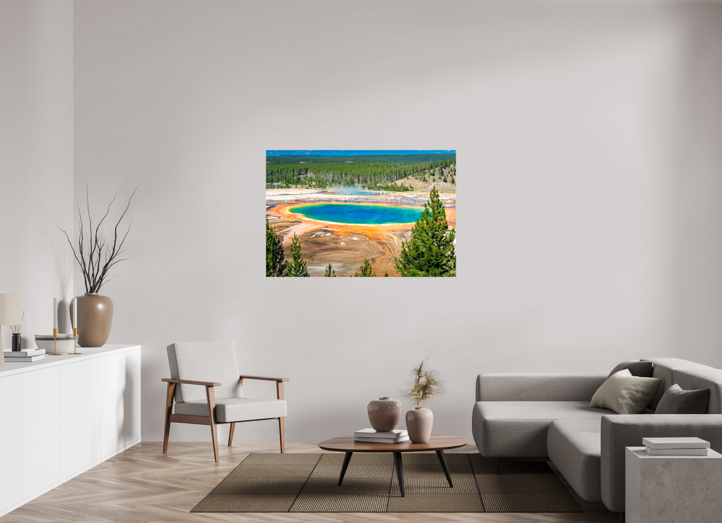 Grand Prismatic Spring | Yellowstone National Park Fine Art Print