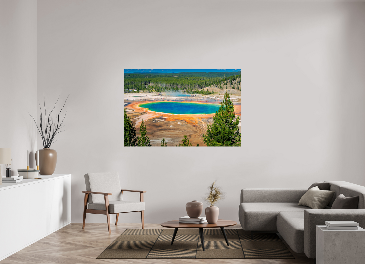Grand Prismatic Spring | Yellowstone National Park Fine Art Print