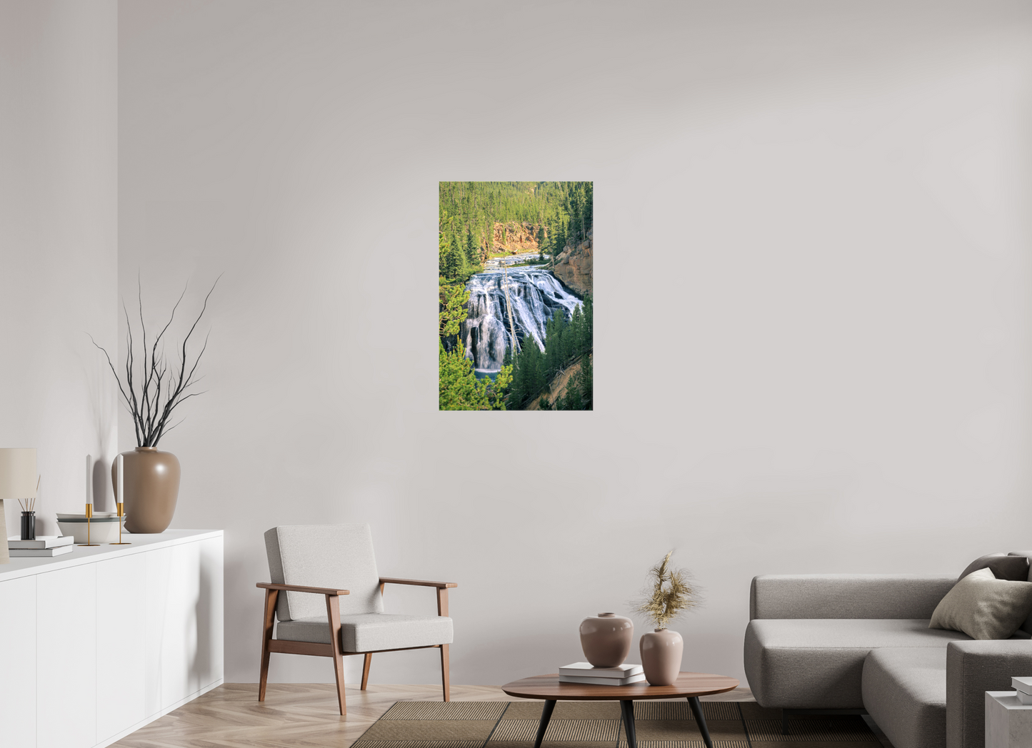 Gibbon Falls | Yellowstone National Park Fine Art Print