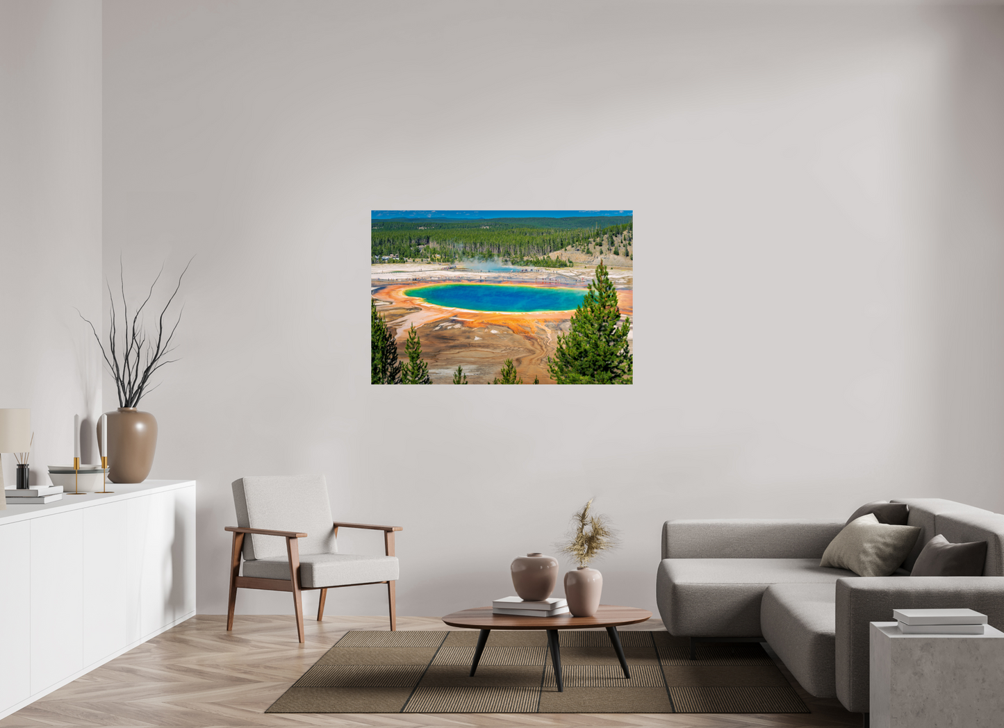 Grand Prismatic Spring | Yellowstone National Park Fine Art Print