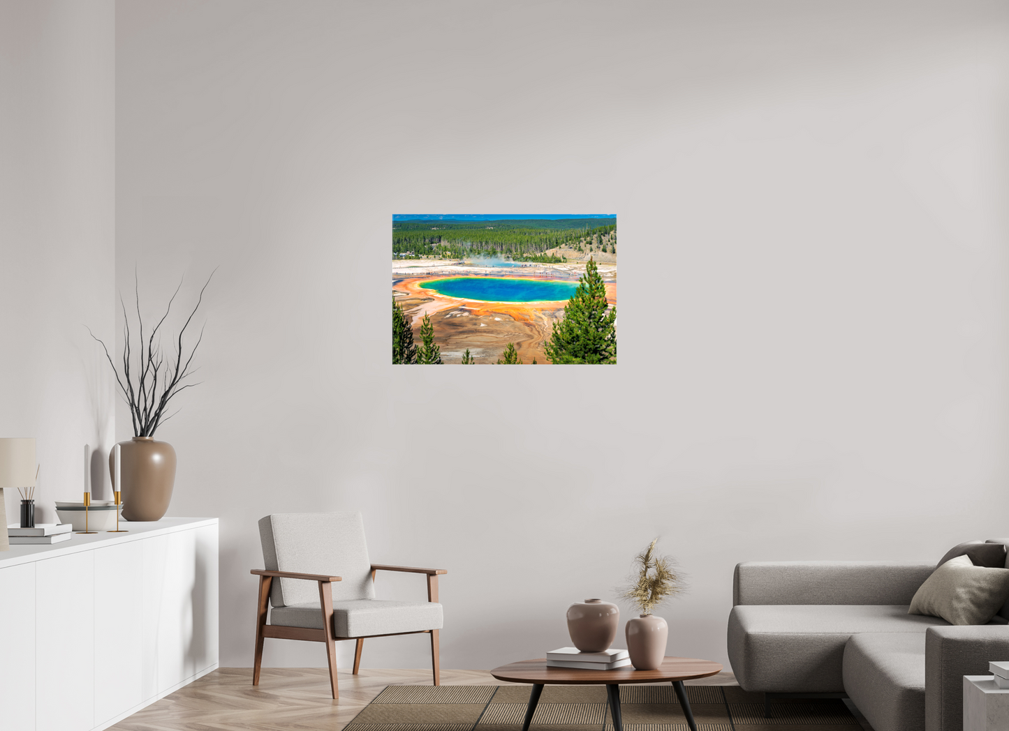 Grand Prismatic Spring | Yellowstone National Park Fine Art Print