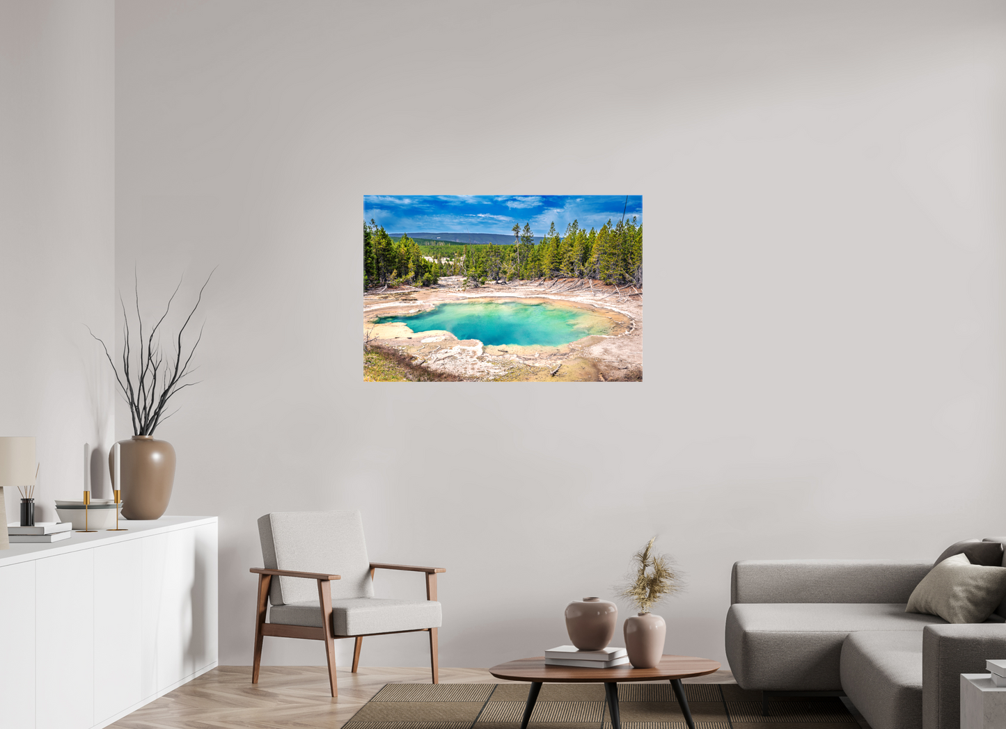 Emerald Spring | Yellowstone National Park Fine Art Print