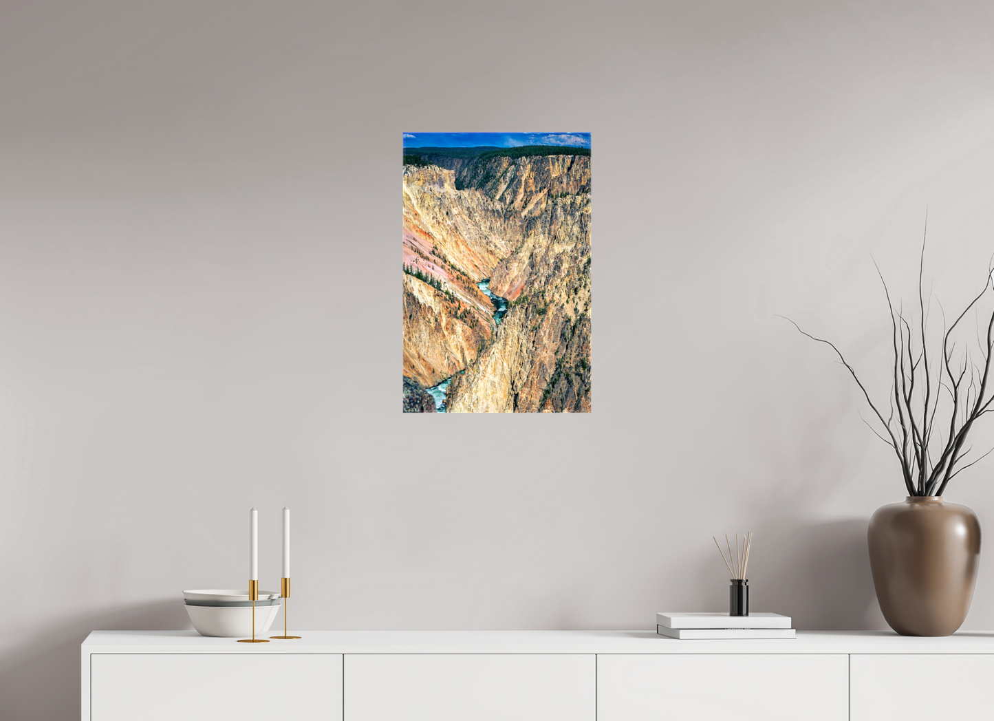 Grand Canyon of the Yellowstone | Yellowstone National Park Fine Art Print