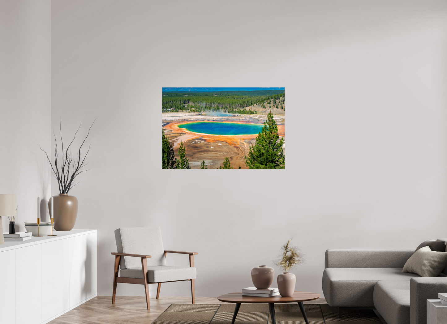 Grand Prismatic Spring | Yellowstone National Park Fine Art Print