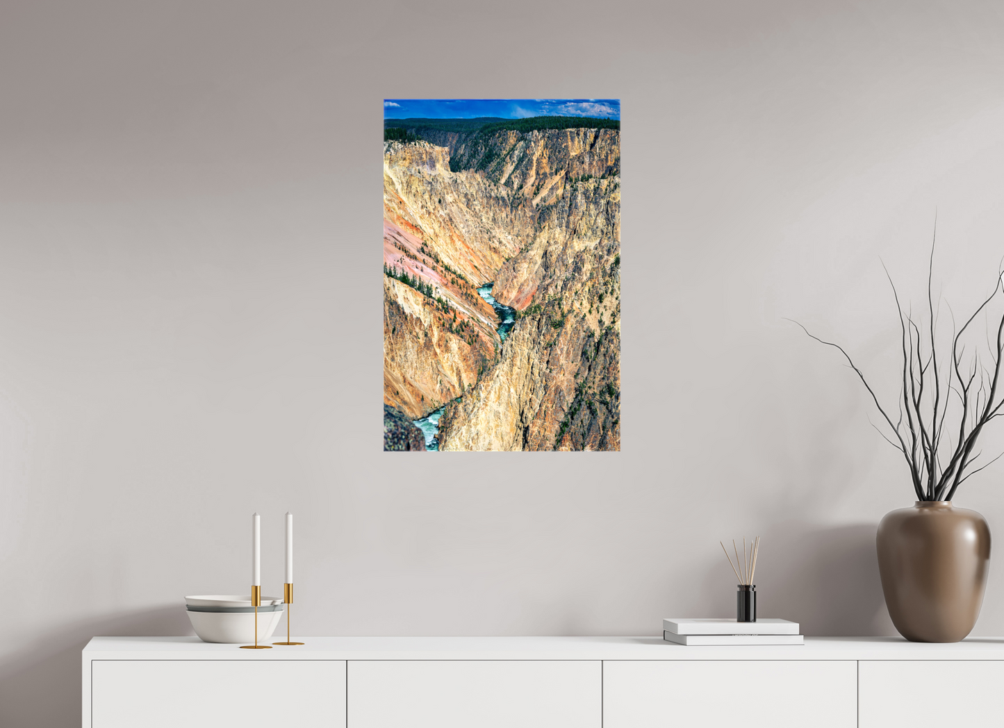 Grand Canyon of the Yellowstone | Yellowstone National Park Fine Art Print