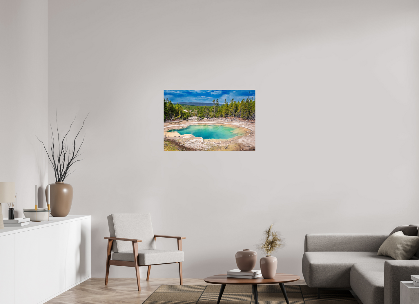 Emerald Spring | Yellowstone National Park Fine Art Print