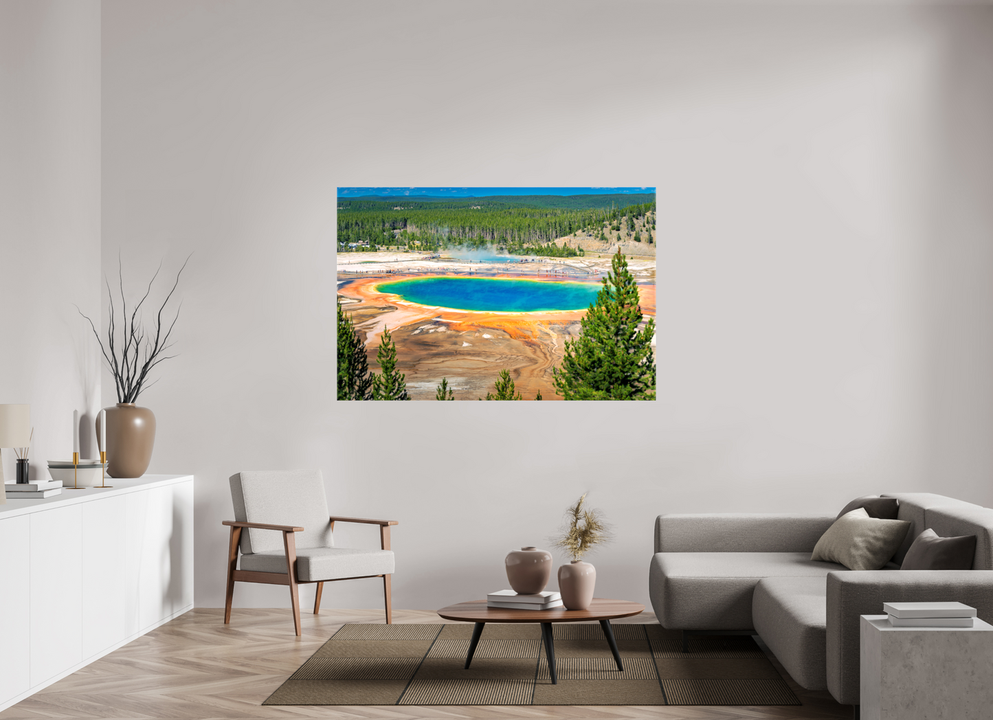 Grand Prismatic Spring | Yellowstone National Park Fine Art Print