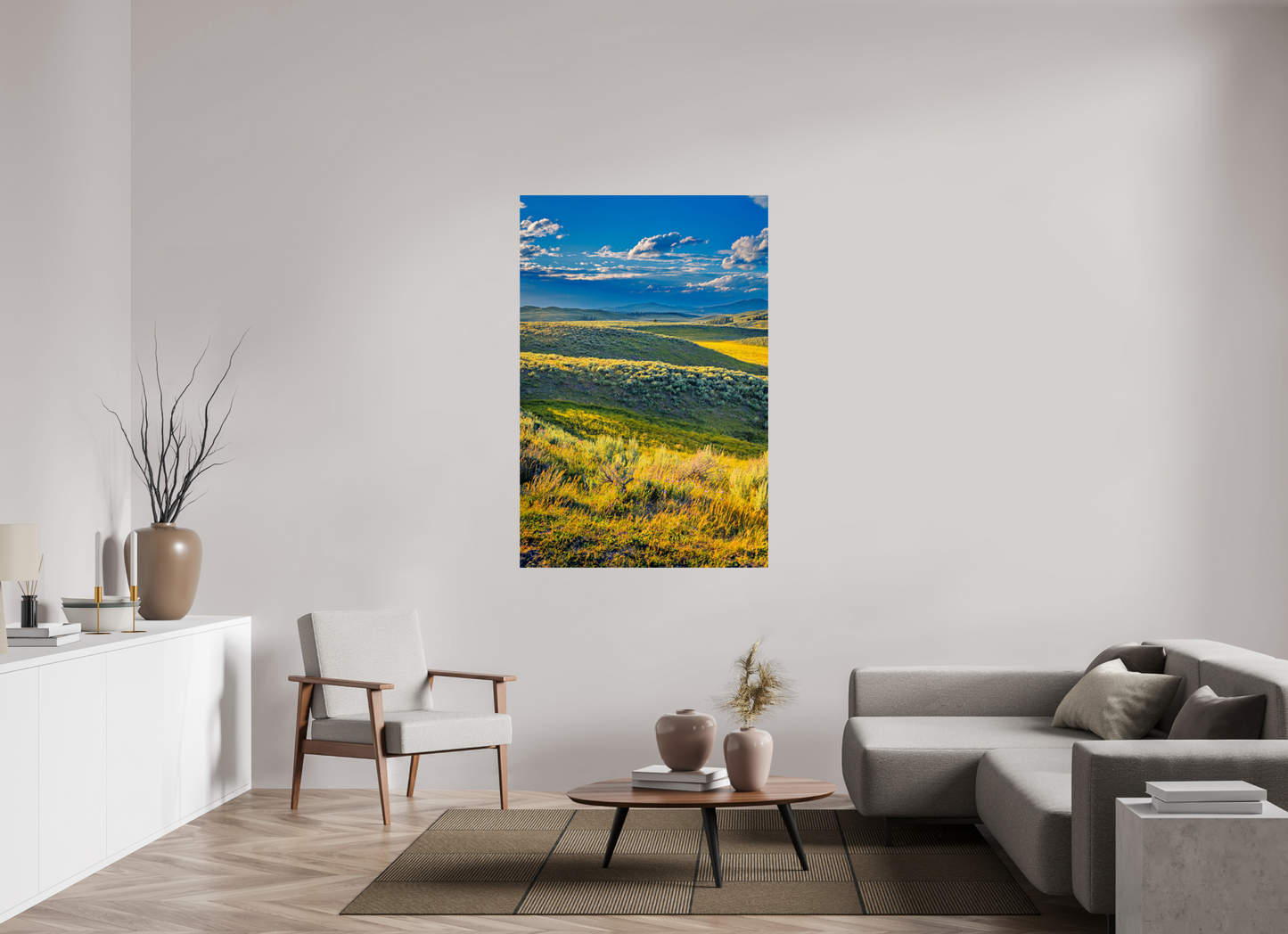 40 x 60″, Photo Print Hayden Valley | Yellowstone National Park Fine Art Print
