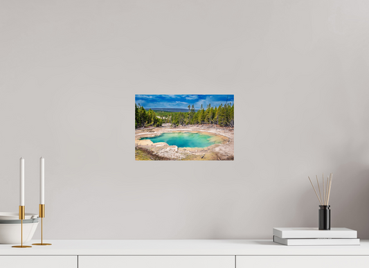 Emerald Spring | Yellowstone National Park Fine Art Print