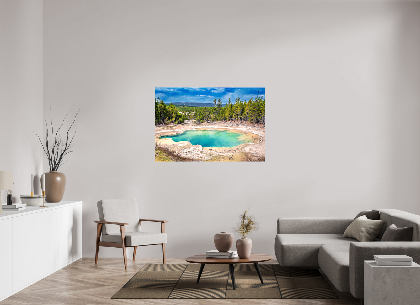 Emerald Spring | Yellowstone National Park Fine Art Print