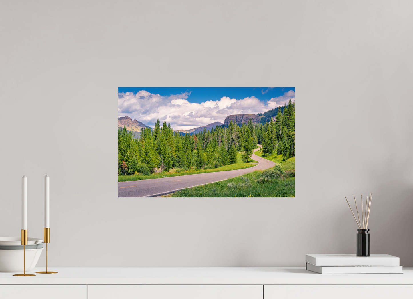 Road to Beartooth | Yellowstone National Park Fine Art Print