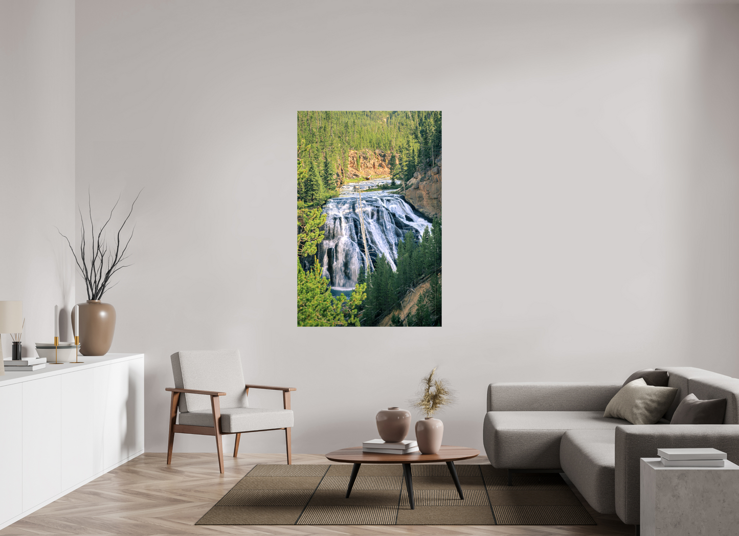 Gibbon Falls | Yellowstone National Park Fine Art Print