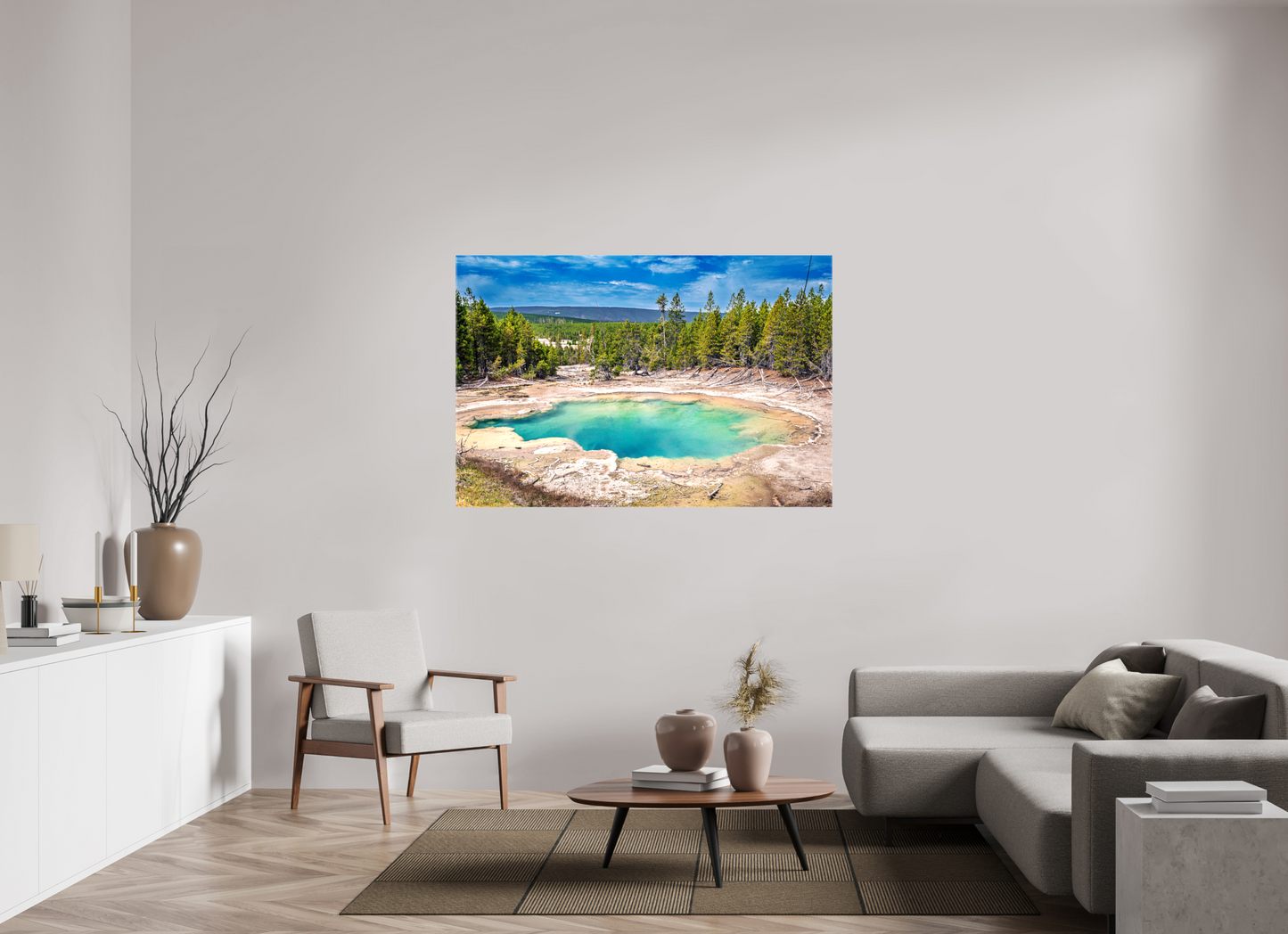 Emerald Spring | Yellowstone National Park Fine Art Print