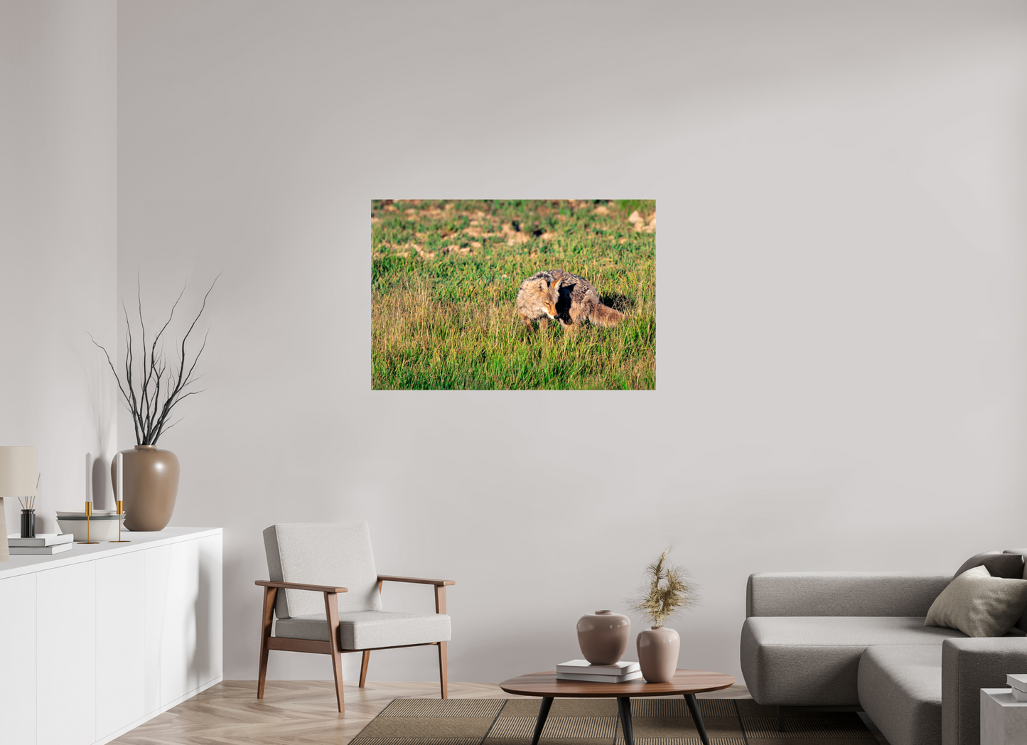 Coyote | Yellowstone National Park Fine Art Print