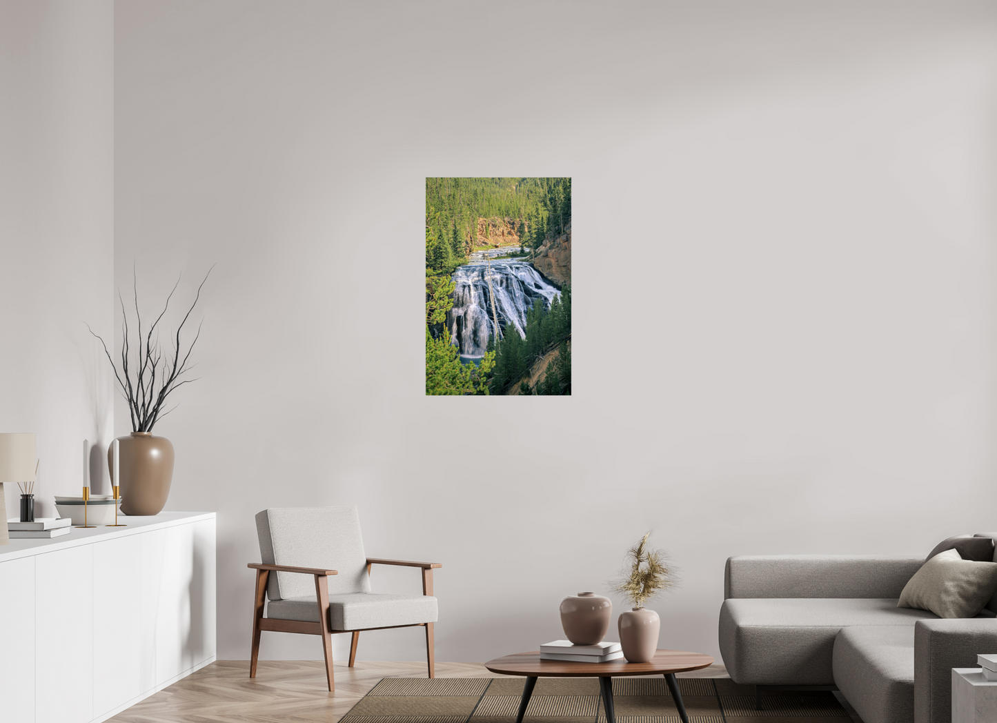 Gibbon Falls | Yellowstone National Park Fine Art Print