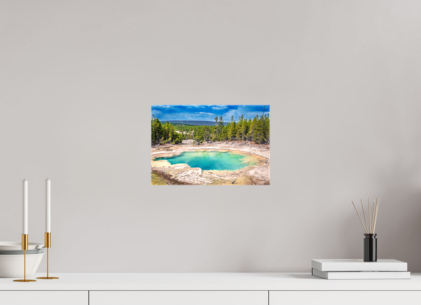 Emerald Spring | Yellowstone National Park Fine Art Print