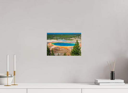 Grand Prismatic Spring | Yellowstone National Park Fine Art Print