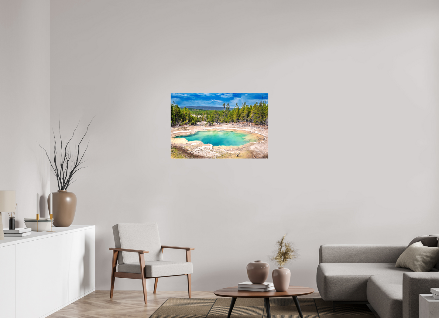 Emerald Spring | Yellowstone National Park Fine Art Print