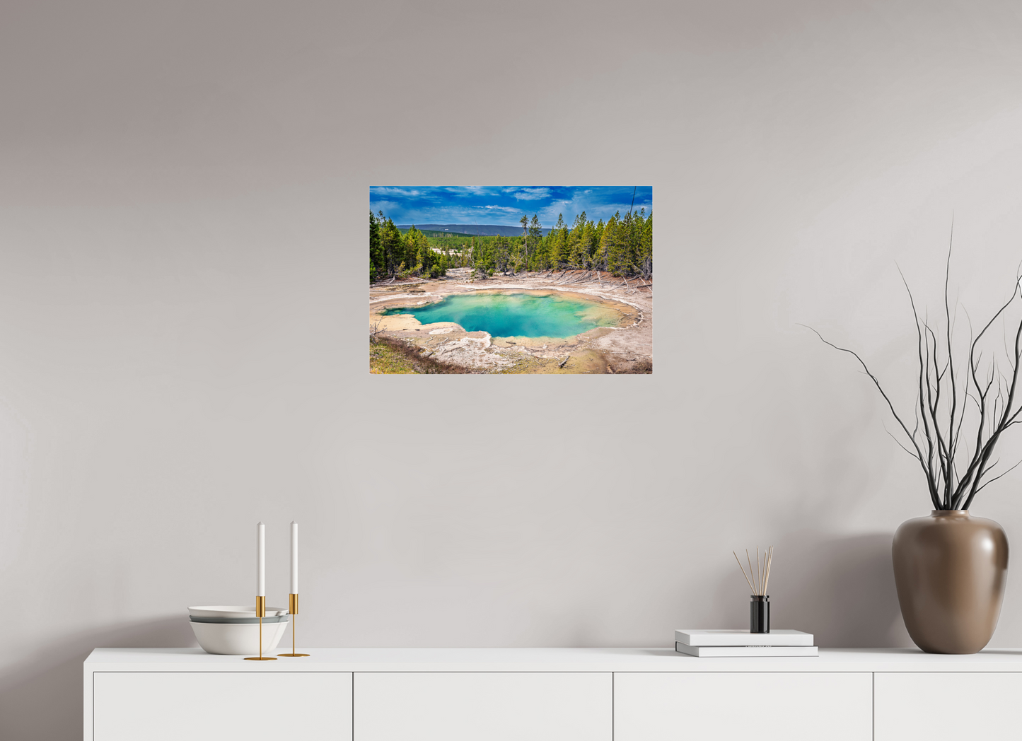 Emerald Spring | Yellowstone National Park Fine Art Print