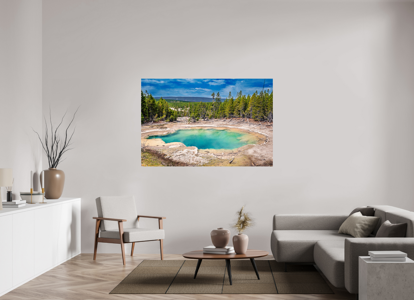 Emerald Spring | Yellowstone National Park Fine Art Print