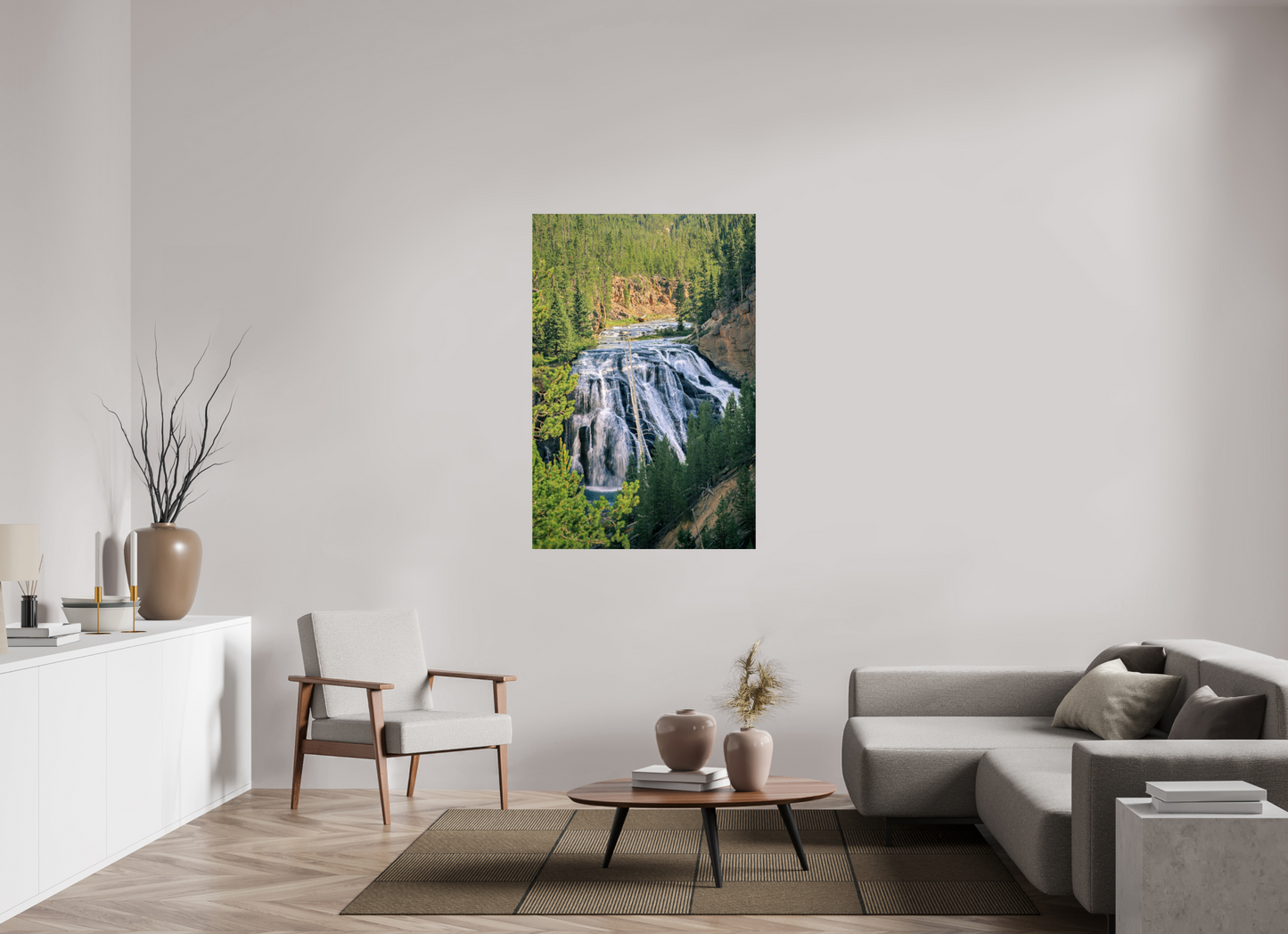 Gibbon Falls | Yellowstone National Park Fine Art Print