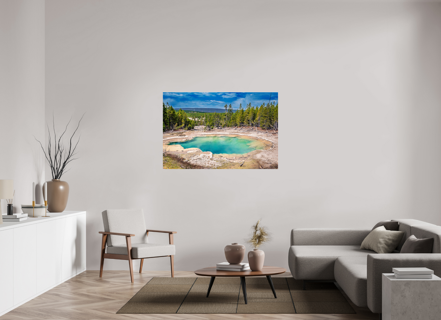 Emerald Spring | Yellowstone National Park Fine Art Print