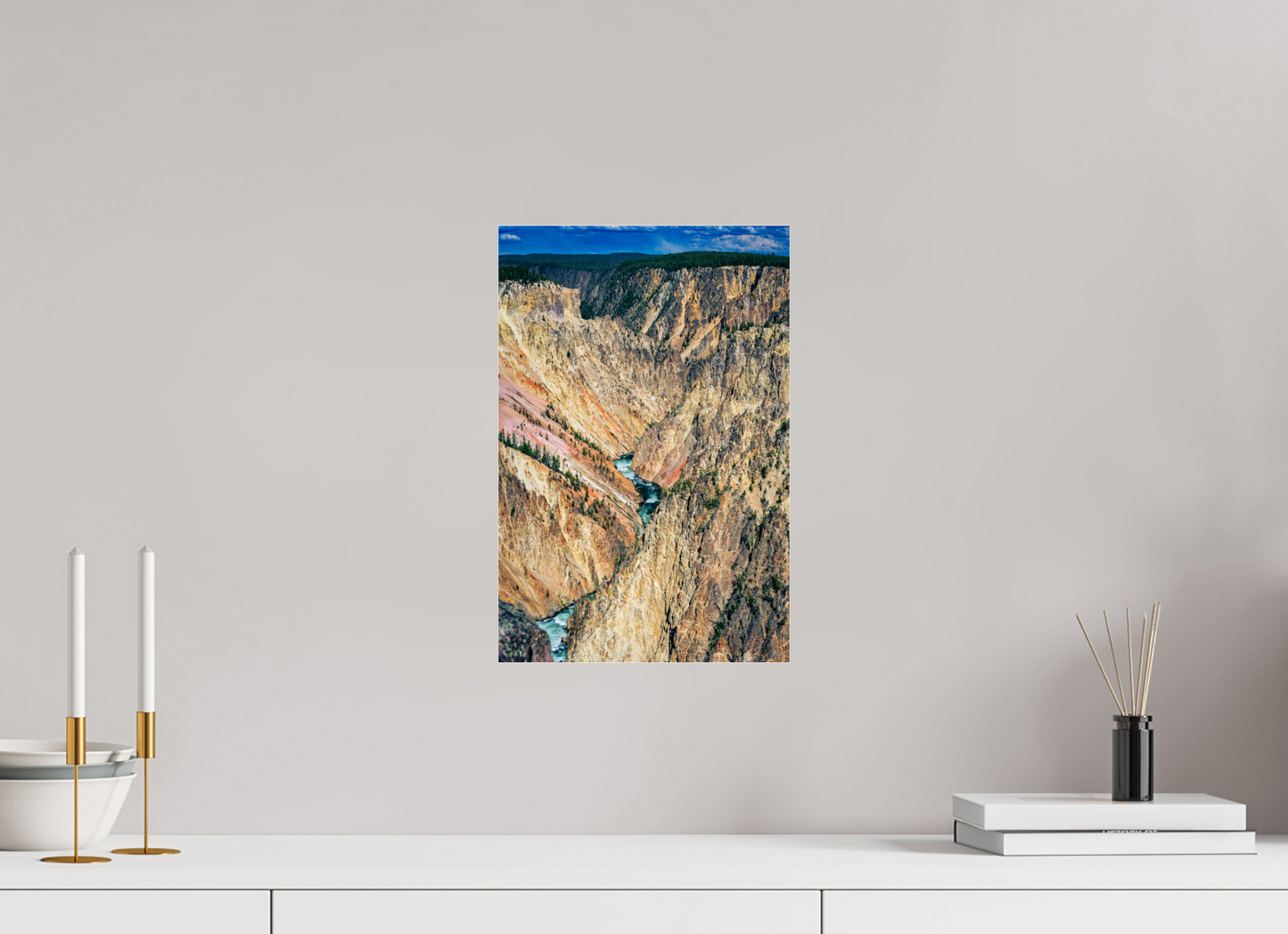 Grand Canyon of the Yellowstone | Yellowstone National Park Fine Art Print