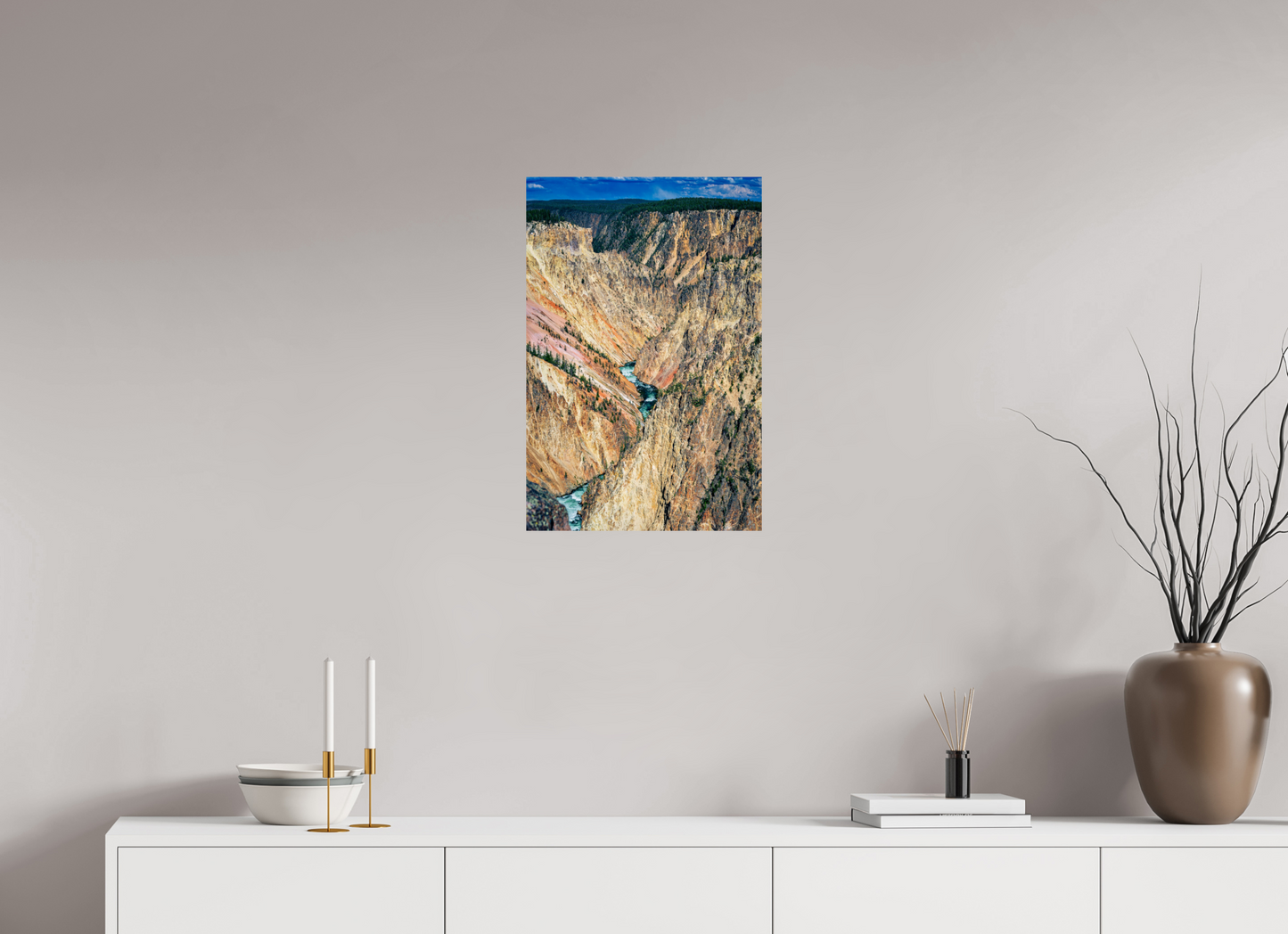 Grand Canyon of the Yellowstone | Yellowstone National Park Fine Art Print