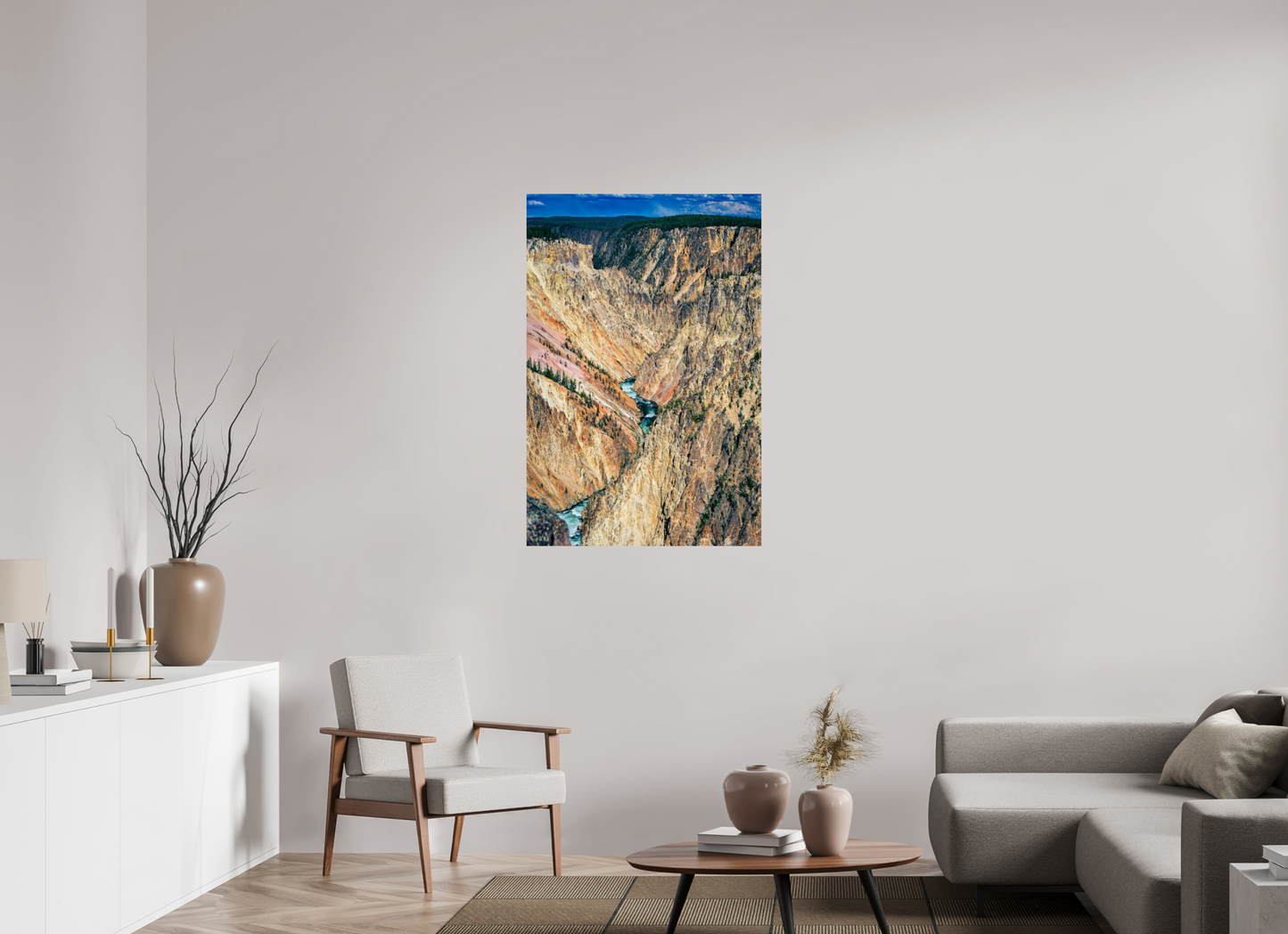 30 x 45″, Photo Print Grand Canyon of the Yellowstone | Yellowstone National Park Fine Art Print