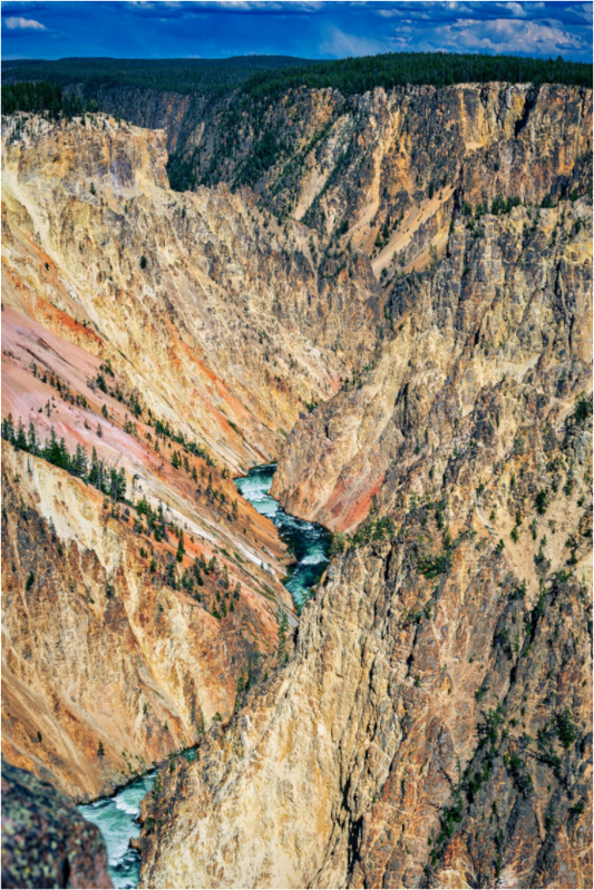 Grand Canyon of the Yellowstone | Yellowstone National Park Fine Art Print