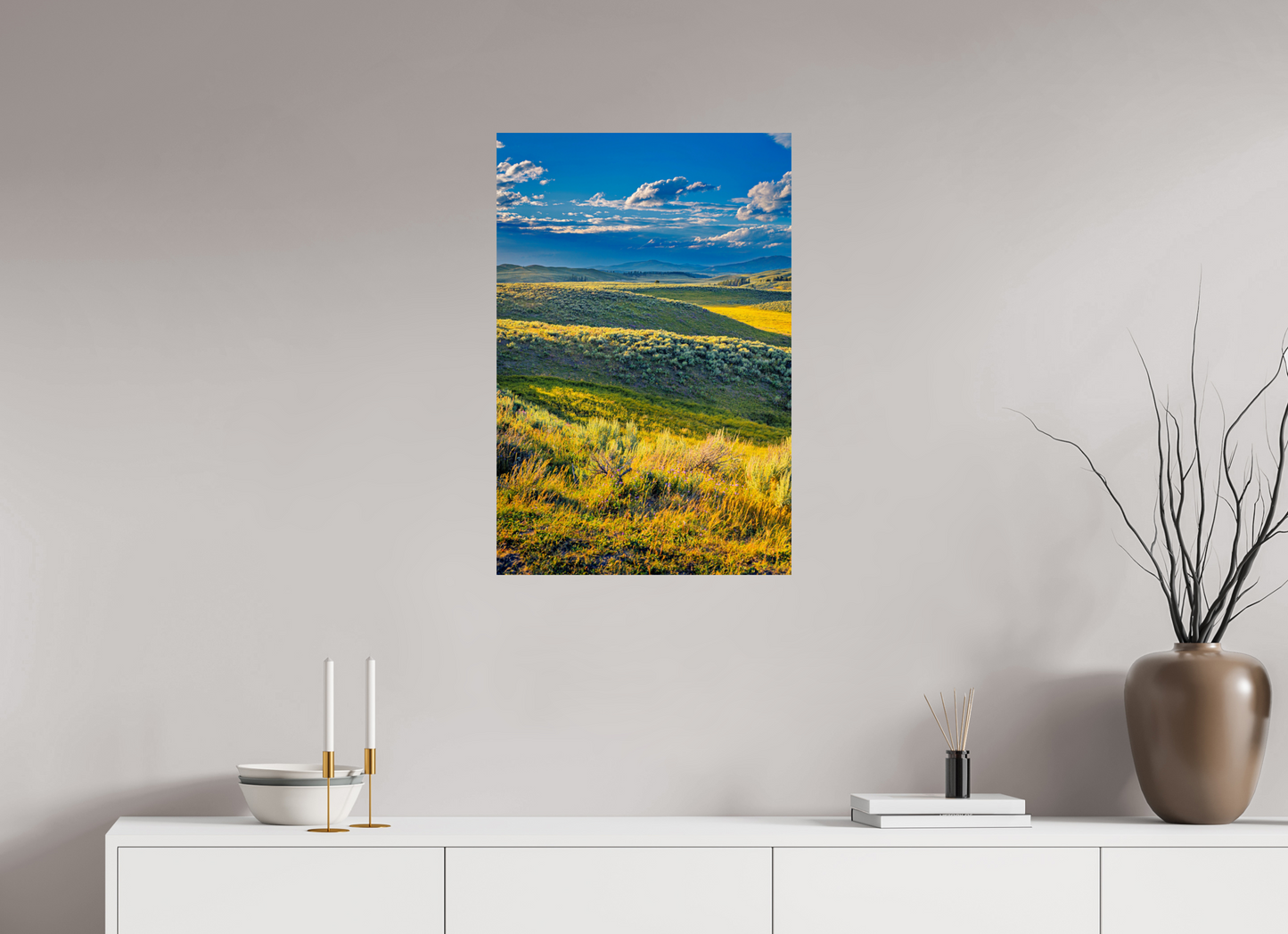 20 x 30″, Photo Print Hayden Valley | Yellowstone National Park Fine Art Print