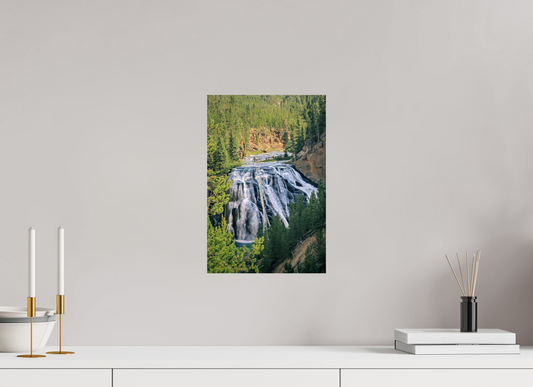 10 x 15″, Photo Print Gibbon Falls | Yellowstone National Park Fine Art Print
