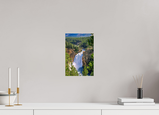 Upper Falls of Yellowstone River | Yellowstone National Park Fine Art Print